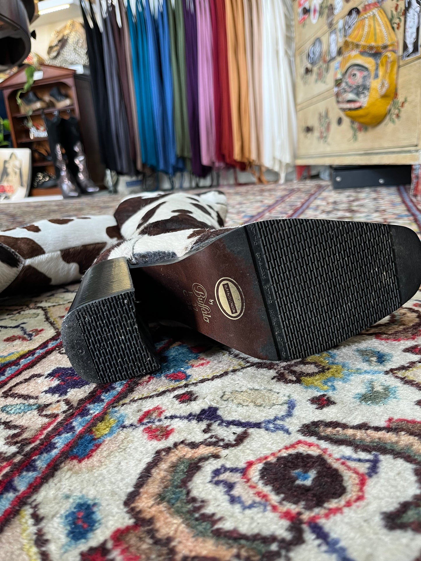 90‘s Buffalo Cow Skin Boots