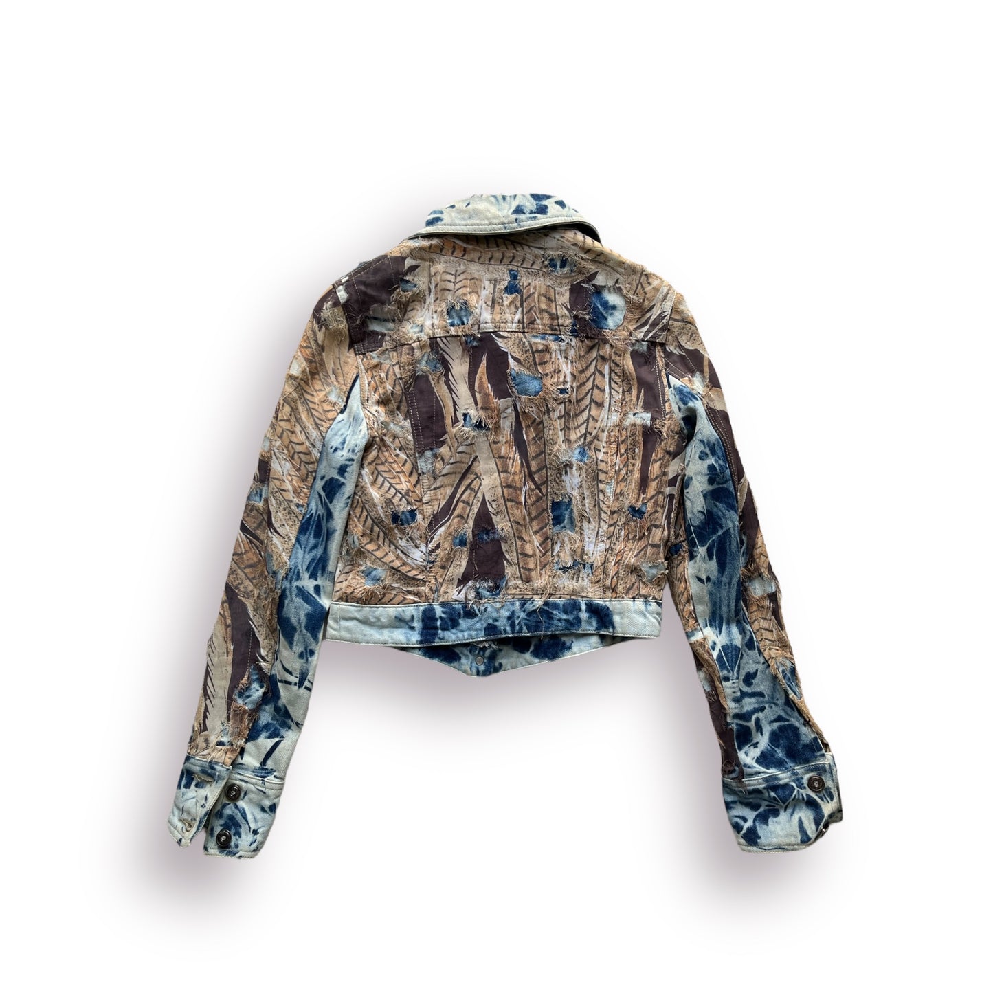 Y2k Patchwork Denim Jacket