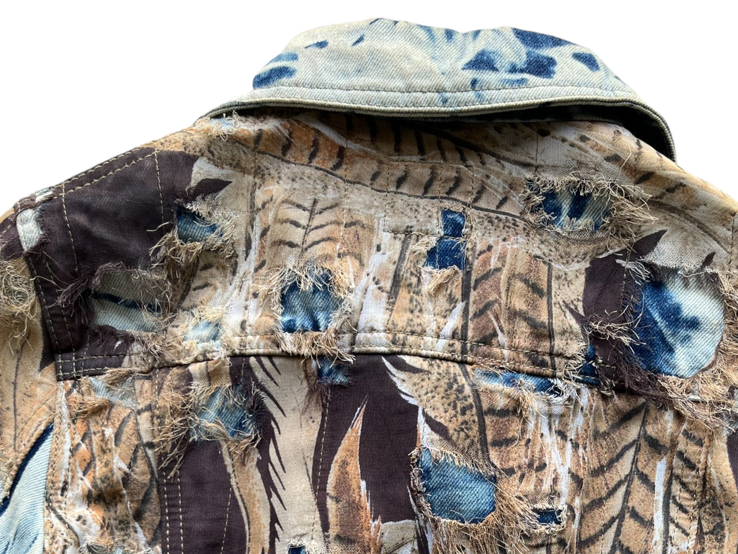 Y2k Patchwork Denim Jacket