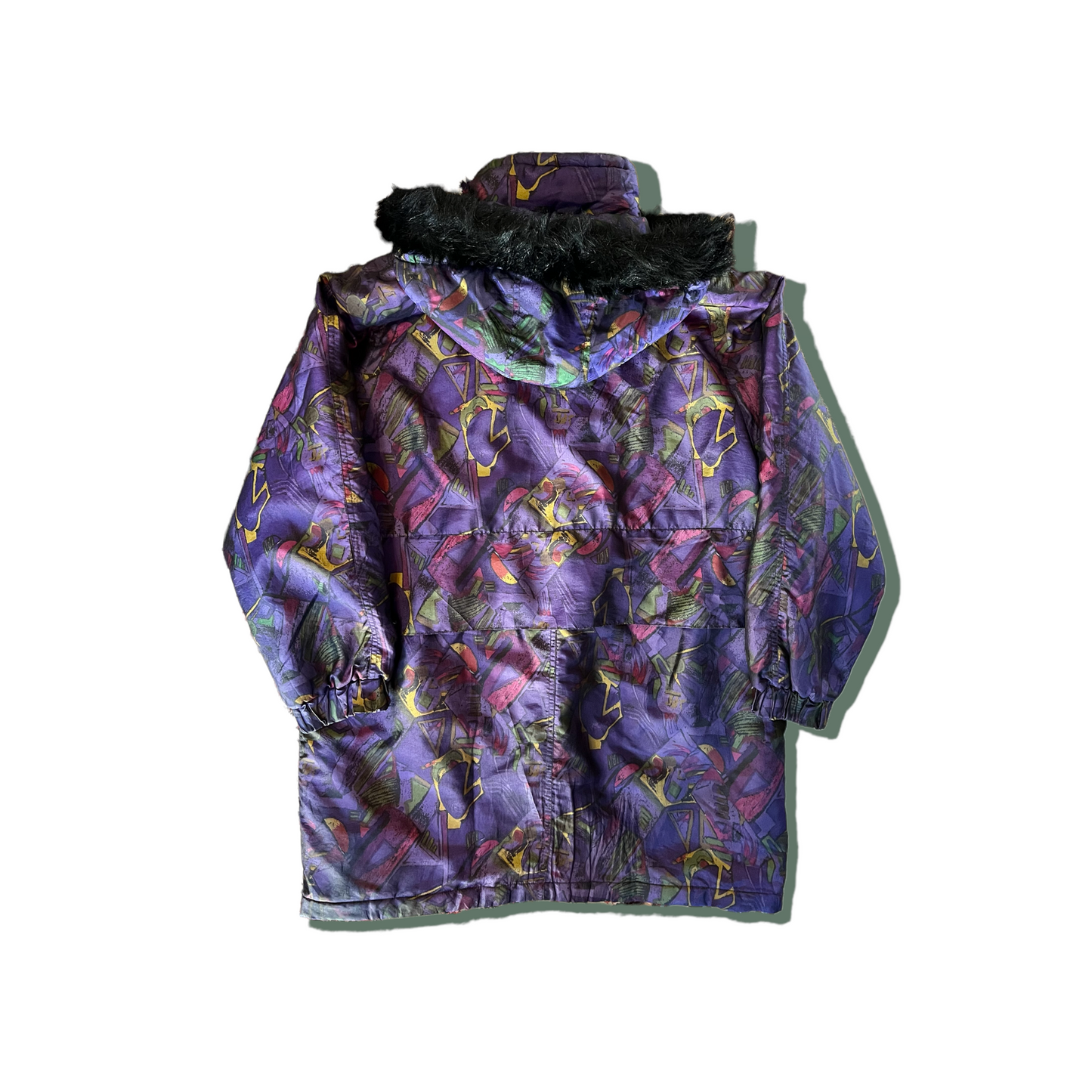 90‘s Crazy Pattern Winter Parka