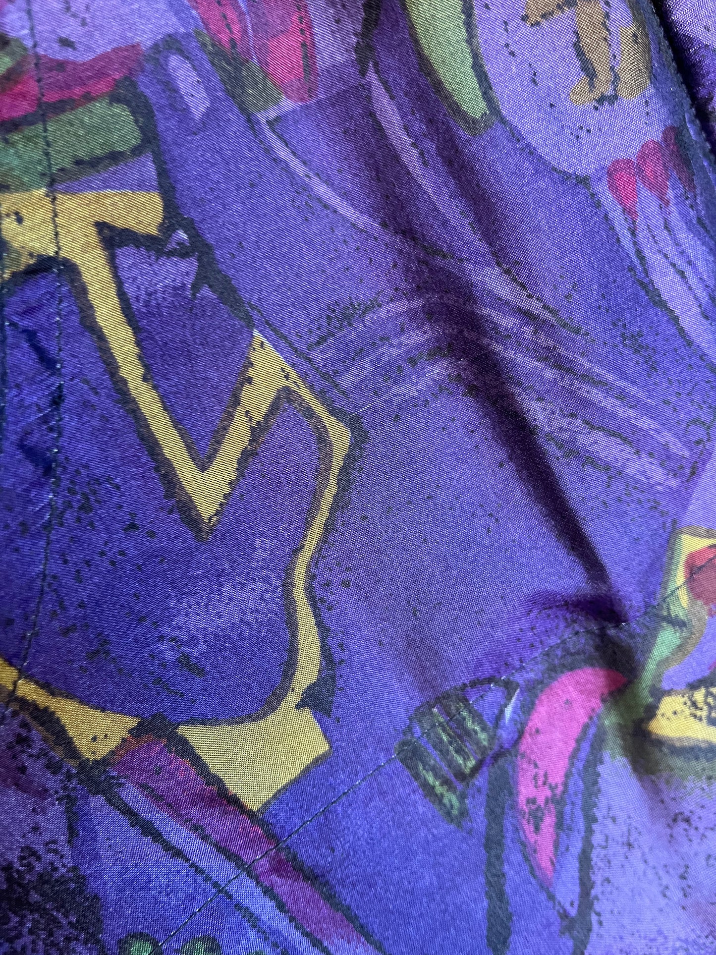 90‘s Crazy Pattern Winter Parka
