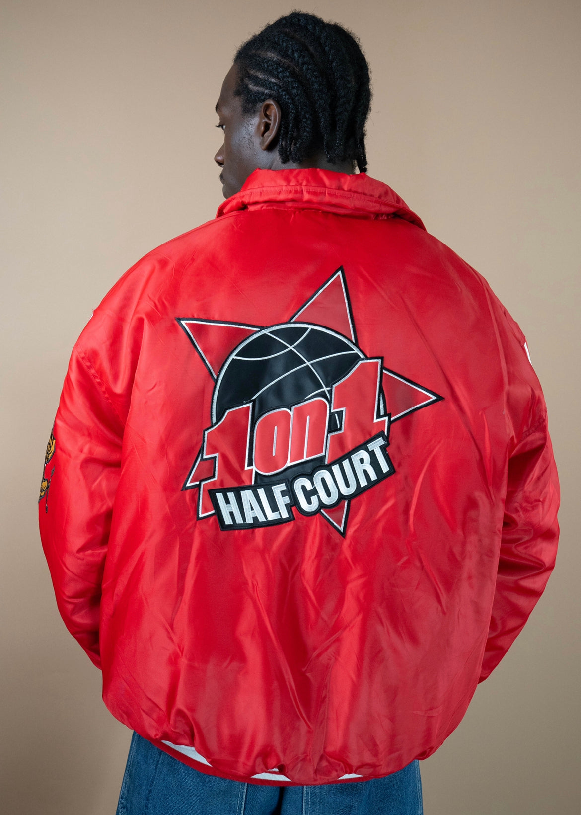 Vintage 1on1 Basketball Bomberjacke