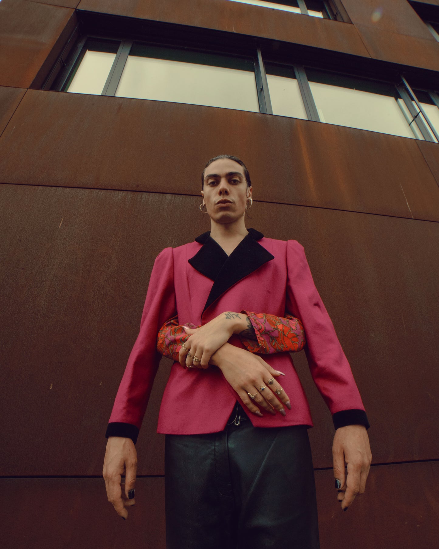 Folkloric Wool Blazer