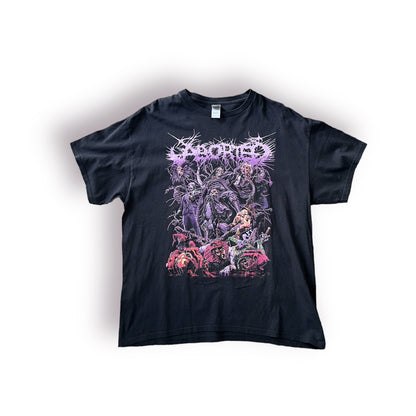 „Aborted“Death Metal Band Shirt