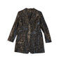 90‘s Croco Leather Coat