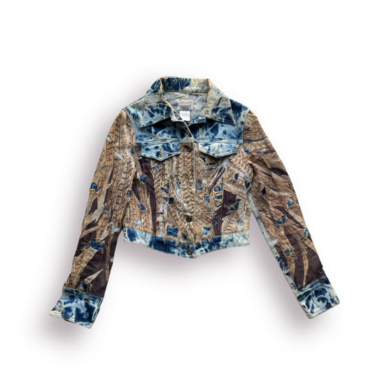Y2k Patchwork Denim Jacket