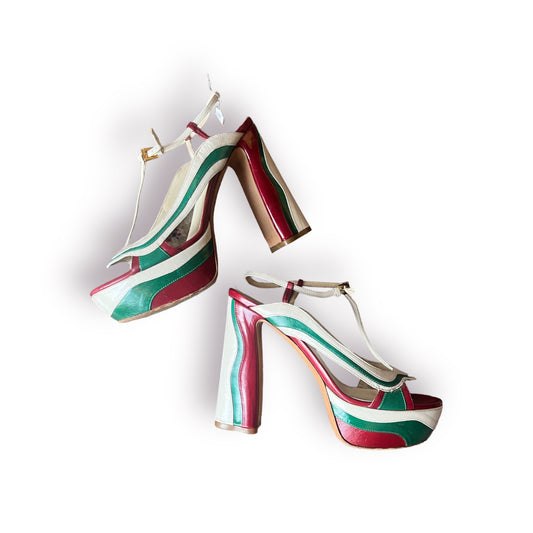 Prada Tricolor Pumps