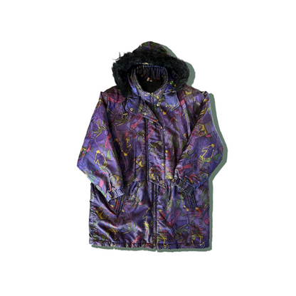 90‘s Crazy Pattern Winter Parka